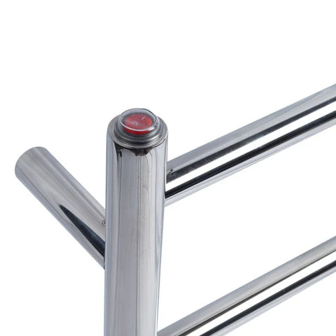 4 Bars Round Chrome Electric Heated Towel Rack 4 Bars Round Chrome Electric Heated Towel Rack