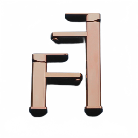 Polished Rose Gold Basin Mixer Tap for Bathroom basin Polished Rose Gold Basin Mixer Tap for Bathroom basin