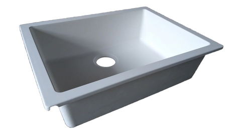 610*470mm Black & White Granite-Quartz stone kitchen laundry sink basin UNDER-TOP MOUNT 610*470mm Black & White Granite-Quartz stone kitchen laundry sink basin UNDER-TOP MOUNT