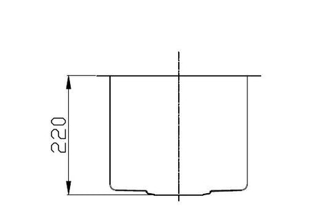 300*400*220 Round PLUG 10 radius hand made kitchen sink outdoor BBQ Slot sink 300*400*220 Round PLUG 10 radius hand made kitchen sink outdoor BBQ Slot sink