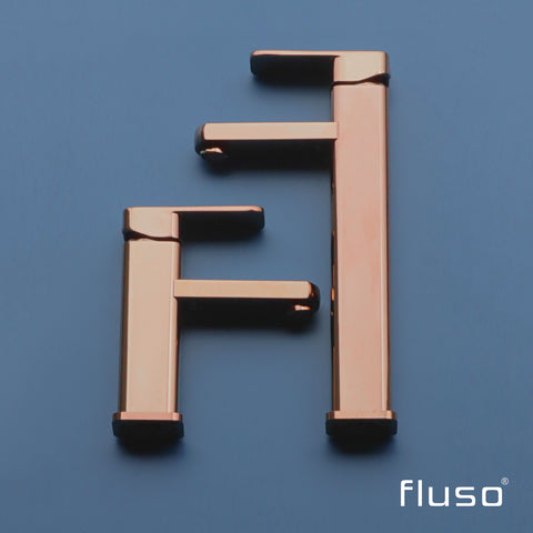 Polished Rose Gold Basin Mixer Tap for Bathroom basin Polished Rose Gold Basin Mixer Tap for Bathroom basin