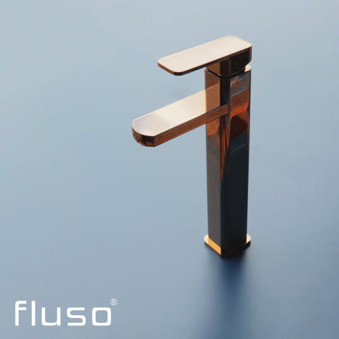 Polished Rose Gold Basin Mixer Tap for Bathroom basin Polished Rose Gold Basin Mixer Tap for Bathroom basin