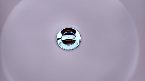 360*360*120 Matt Light Pink Round Above Counter Top Porcelain Basin Bathroom 360*360*120 Matt Light Pink Round Above Counter Top Porcelain Basin Bathroom
