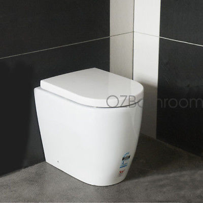 Concealed inwall Rimless inwall cistern Toilet Suite Superslim seat WELS