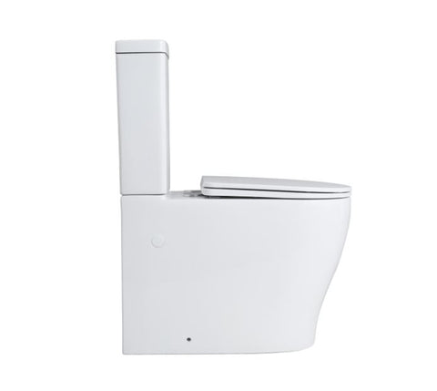 Melbourne Local pick up Tornado+Rimless Front Curved Toilet Suite  CLOSE COUPLED- SOFT CLOSE SEAT