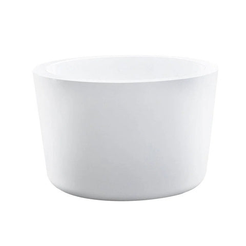 Round Acrylic Free Standing Sitting Bathtub Dia.1040x660mm