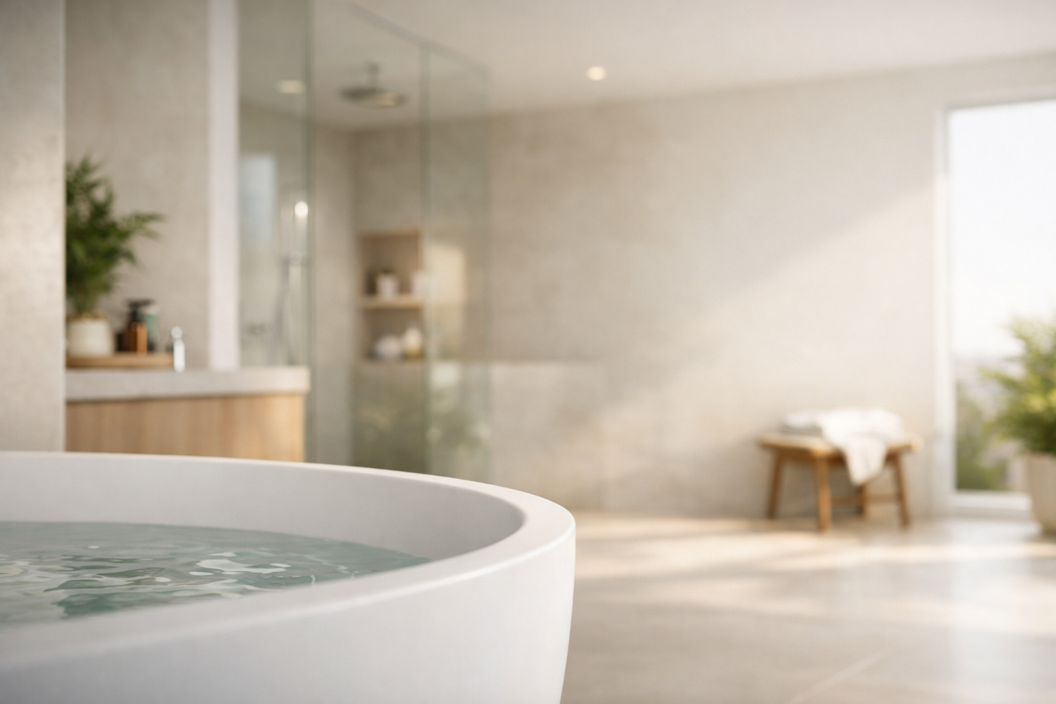 Modern bathtub hero image