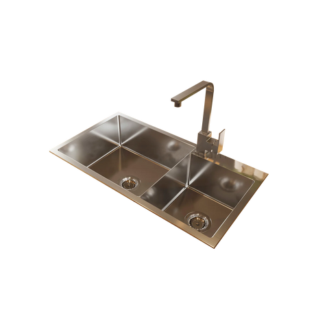 SinkStainless Steel Kitchen Sink 832*450*220- Lead free