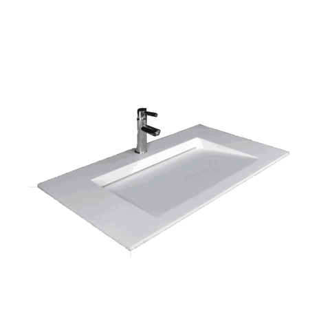 Quartz stone basin 900x450mm JZ1034