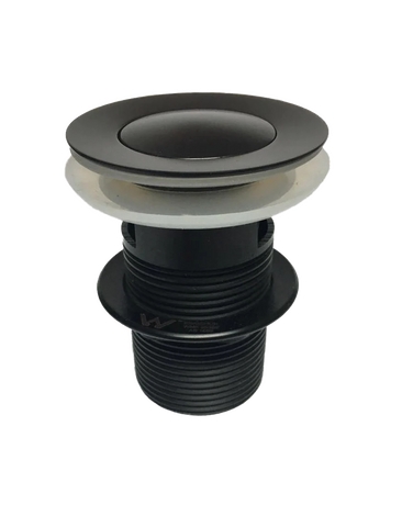 New Basin 32mm POP UP plug Waste Matt Black no overflow