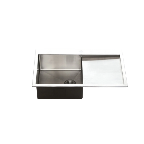 Kitchen sink-304 stainless steel-865*510*220-10mm radius corner-1.2mm thickness