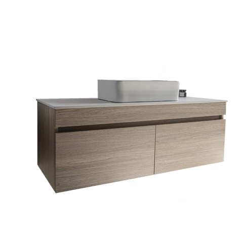 Pick up @Mel Modern look wall hung floating vanity sizes optional Sintered Stone bench top with undermount basin