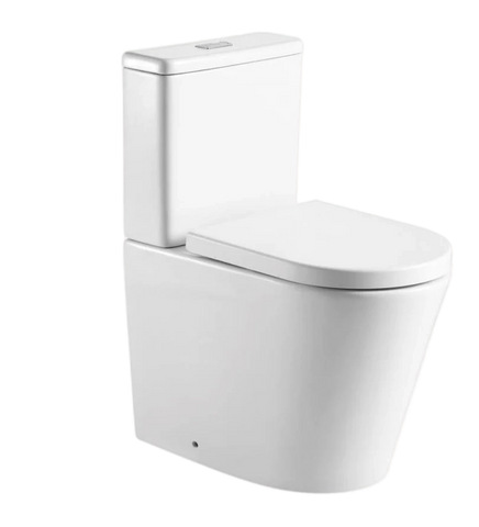 Melbourne Local pick up Smart  Compact RIMLESS Toilet Suite BACK TO WALL- CLOSE COUPLED- SOFT CLOSE Seat