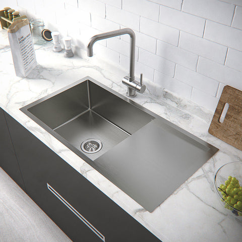 900*450*215 stainless steel drainer kitchen 304 sinks extra big top-under mount