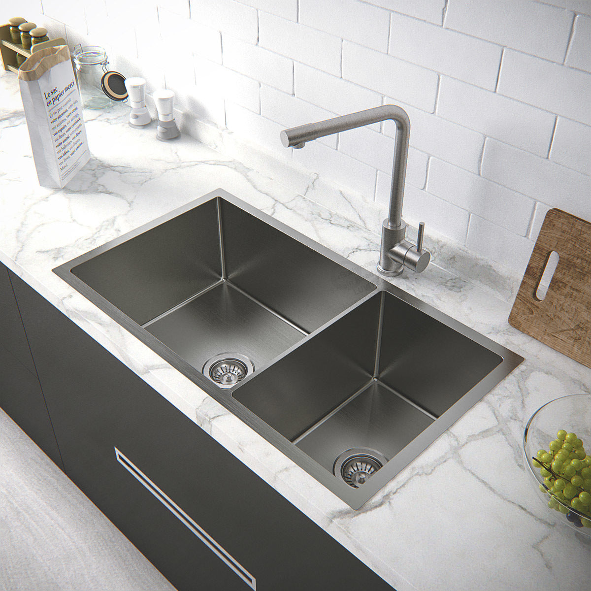 SS316 Marine grade Stainless steel kitchen sink outdoor or indoor OZB47|28