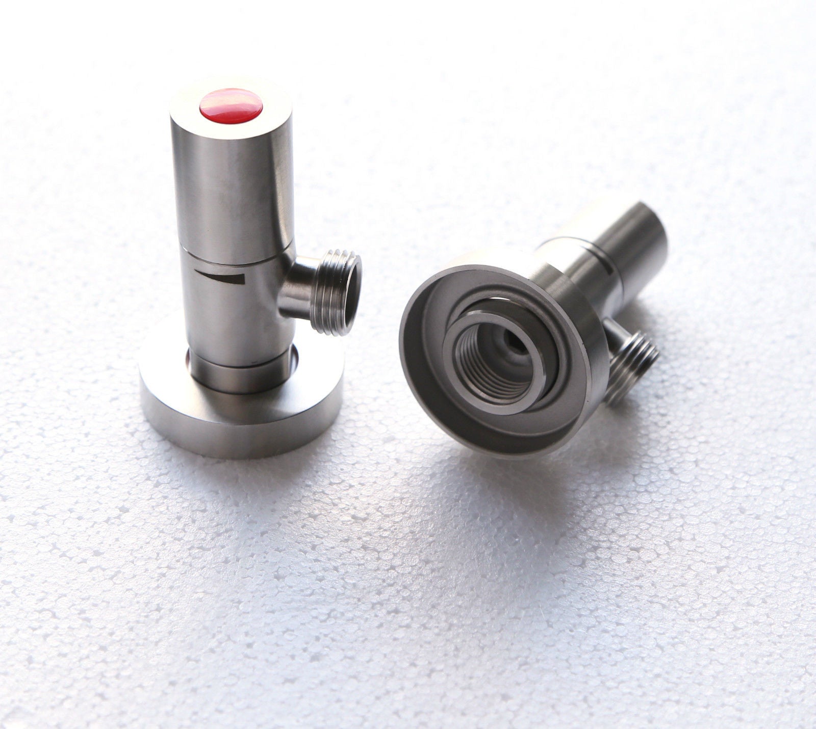 Stainless Steel Angle Valve - Lead-free for white bathroom