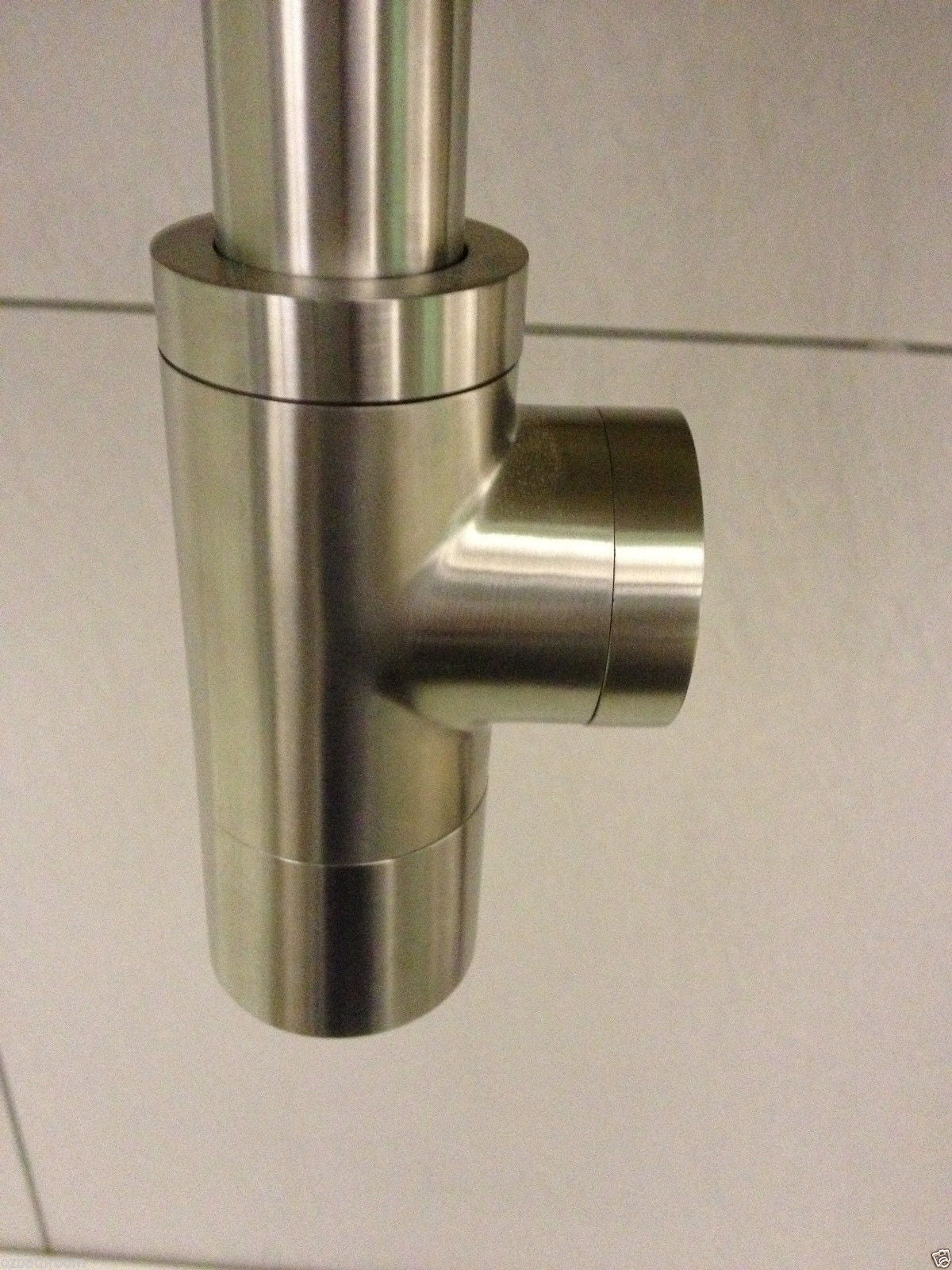Brushed Stainless Steel Bottle Trap