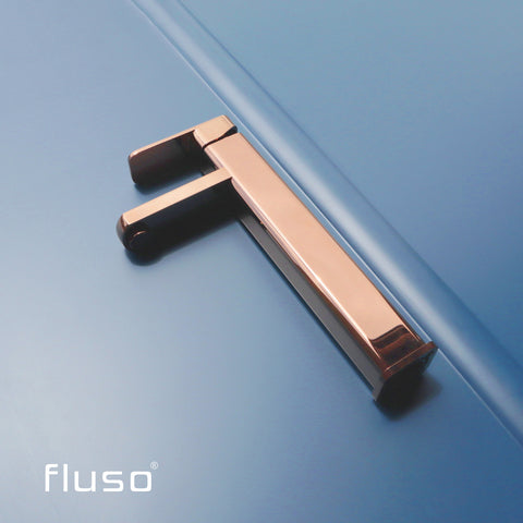 Polished Rose Gold Basin Mixer Tap for Bathroom basin