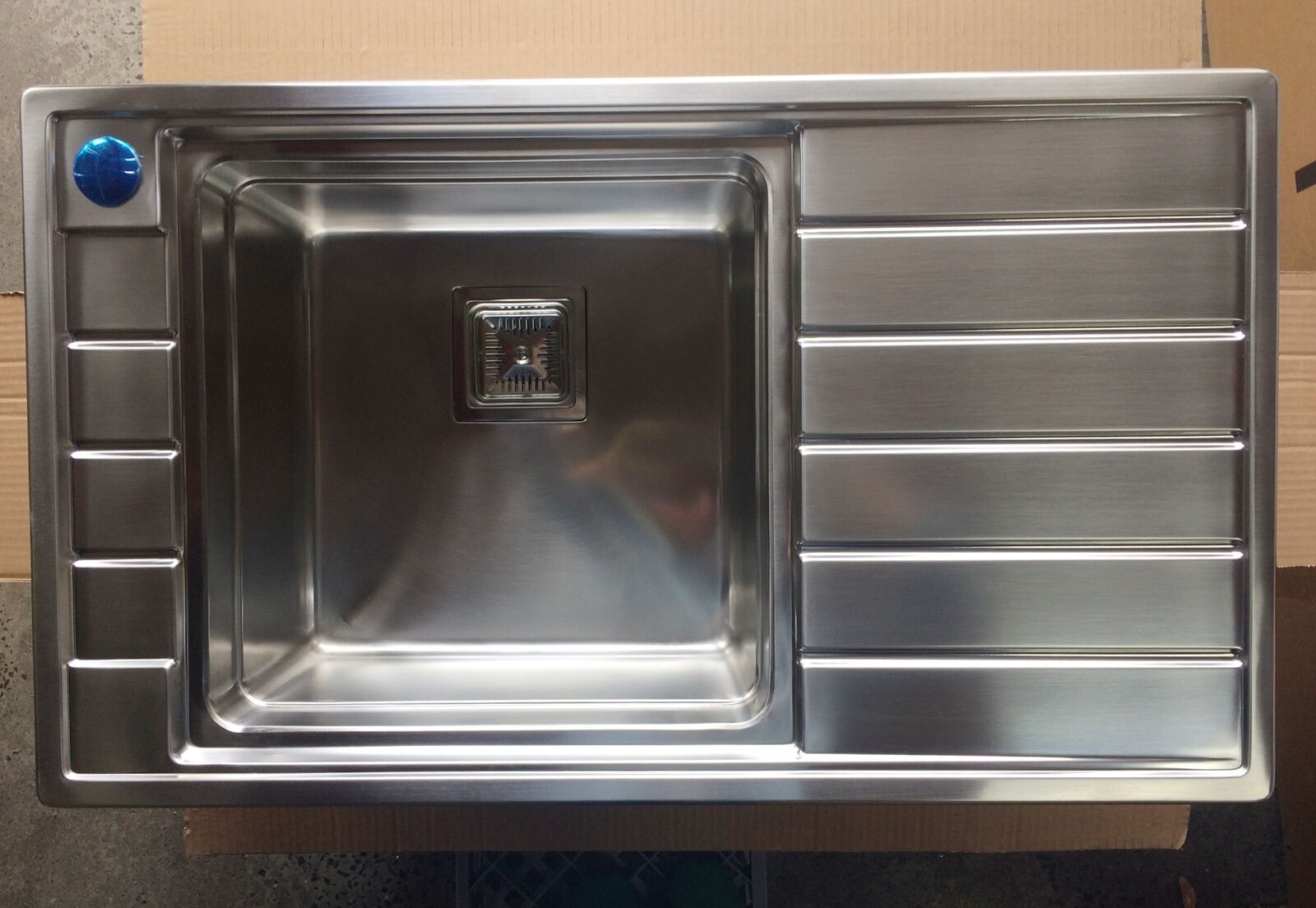 Pick up only! Kitchen Sink-304 stainless steel-DOR-SQUARE waste