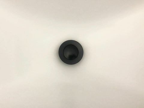 Matt white-black Porcelain Basin 500*350*95