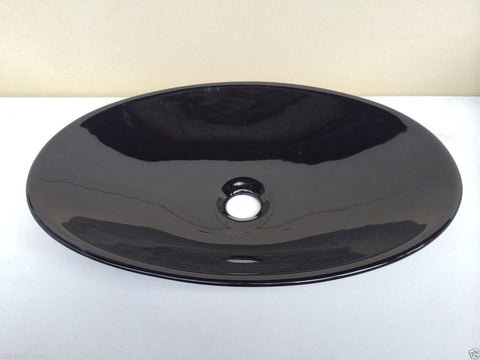 Matt white-black Porcelain Basin 500*350*95