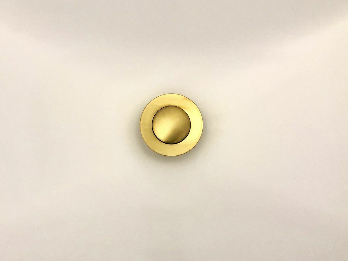 605*350*110mm Matte white Above Counter Top Porcelain Basin Bathroom Vanity