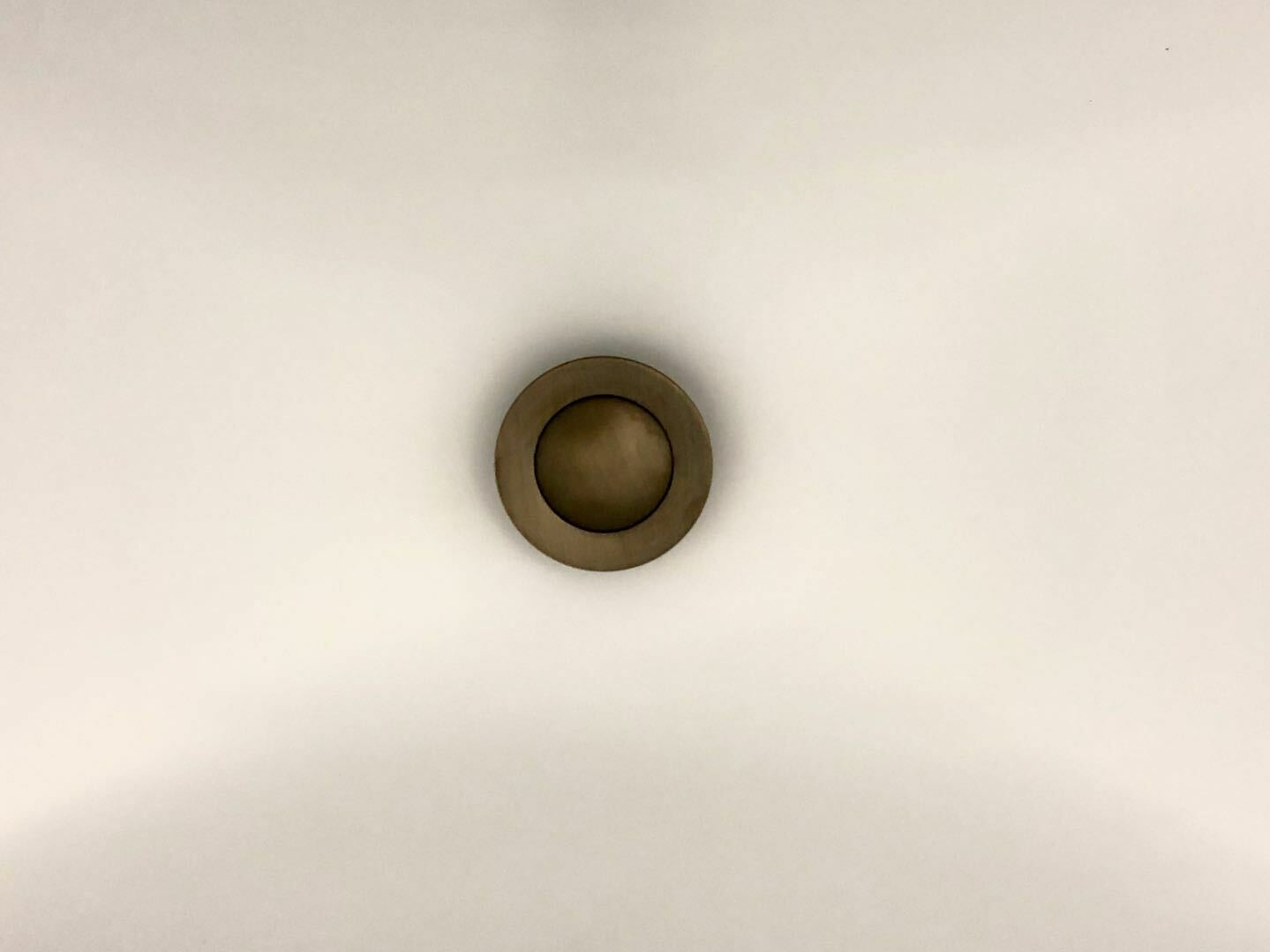 600*345*135 mm Matte white Above Counter Top Porcelain Basin Bathroom Vanity