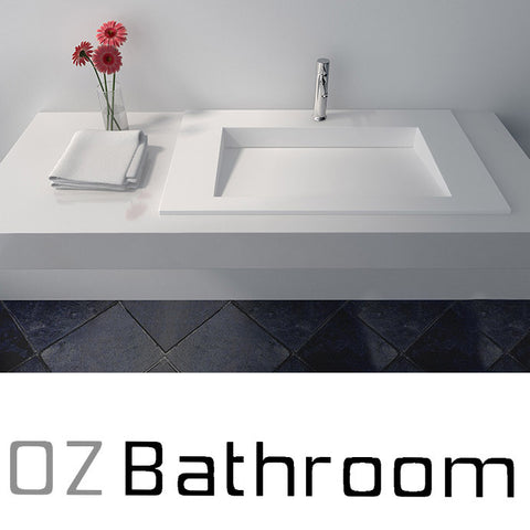 Quartz stone basin 900x450mm JZ1034