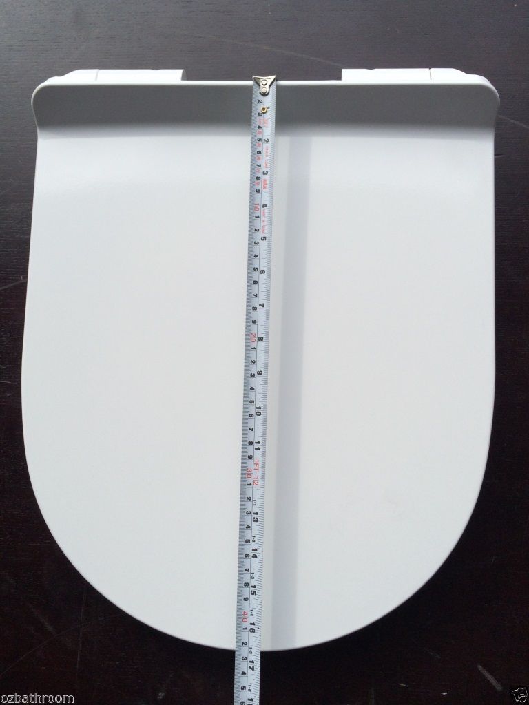 Toilet seat-UF resin-355L*450W*40H-WHITE
